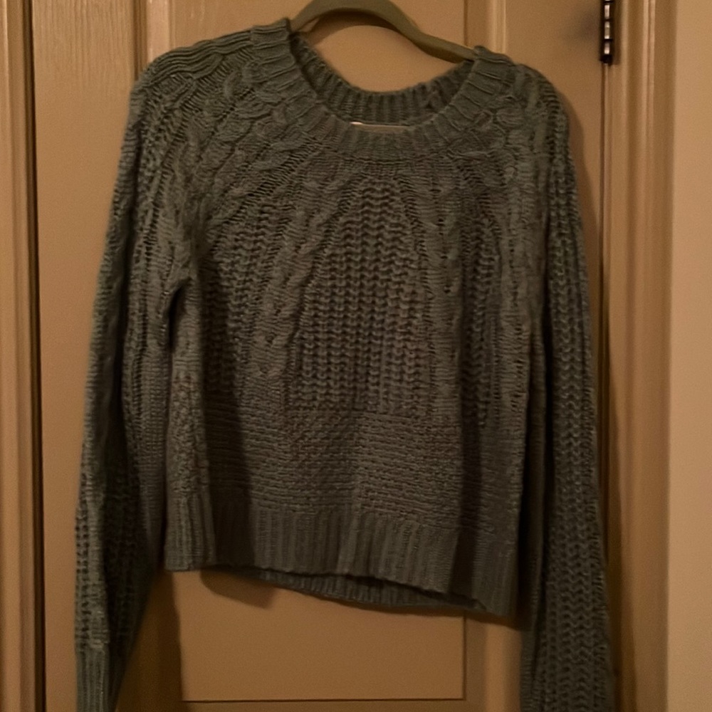 HippieRose Cable Sweater - Size Large